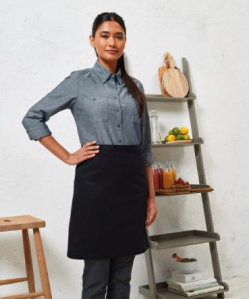 Premier Fairtrade Mid-Length Apron Premier Fairtrade Mid-Length Apron