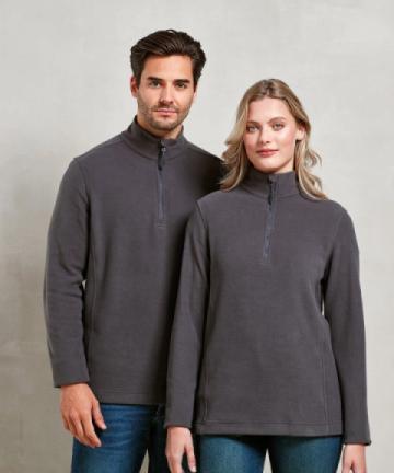 Premier Unisex ‘Recyclight’ 1/4 zip microfleece Premier Unisex ‘Recyclight’ 1/4 zip microfleece